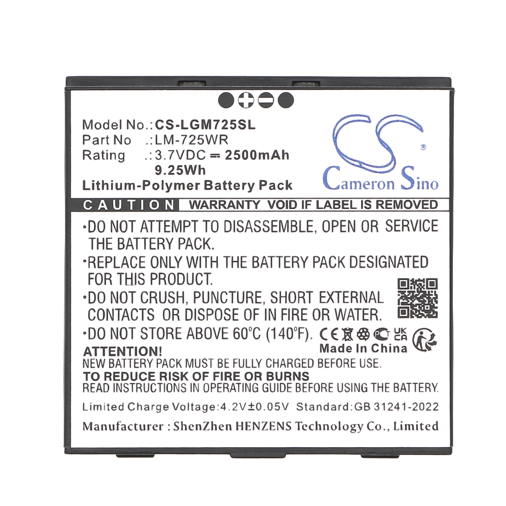 Batterie Hotspot Lg CS-LGM725SL