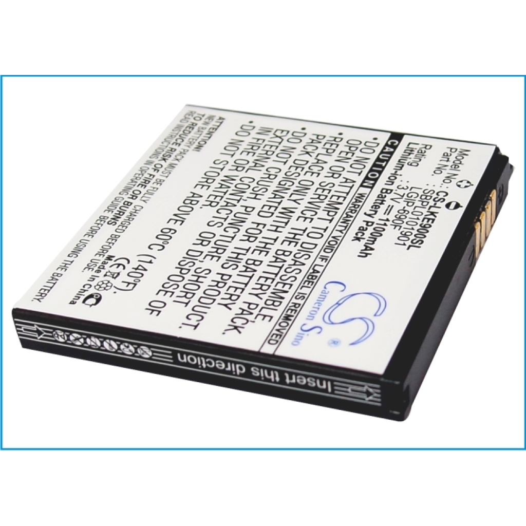 Batterie compatible avec LG CS-LKE900SL