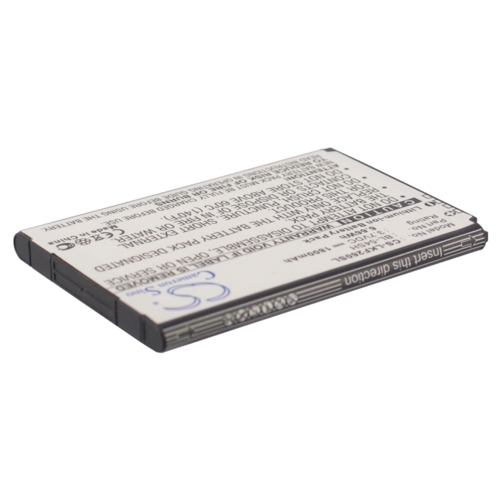 Batterie de téléphone portable LG CS-LKF260SL