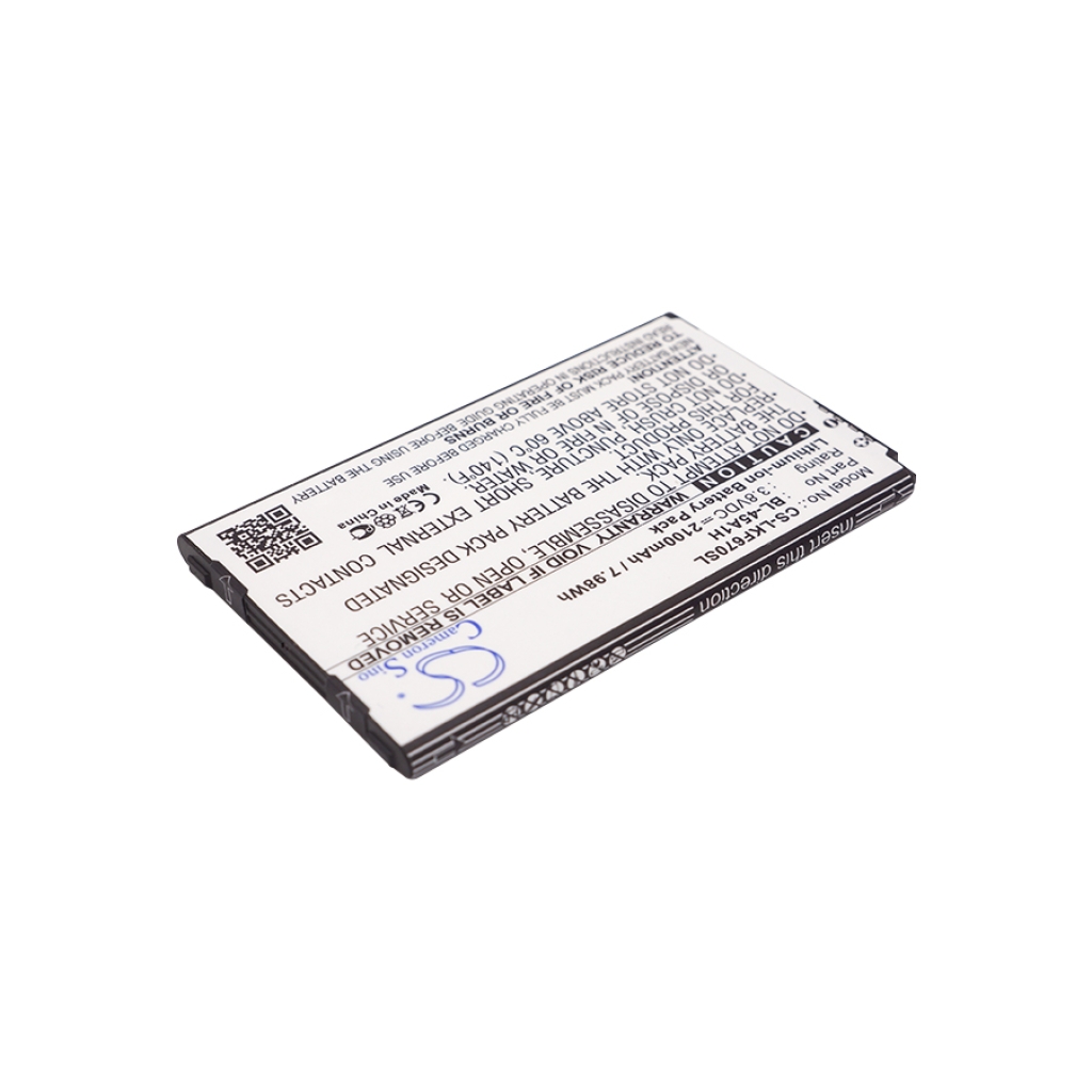 Batterie de téléphone portable LG CS-LKF670SL