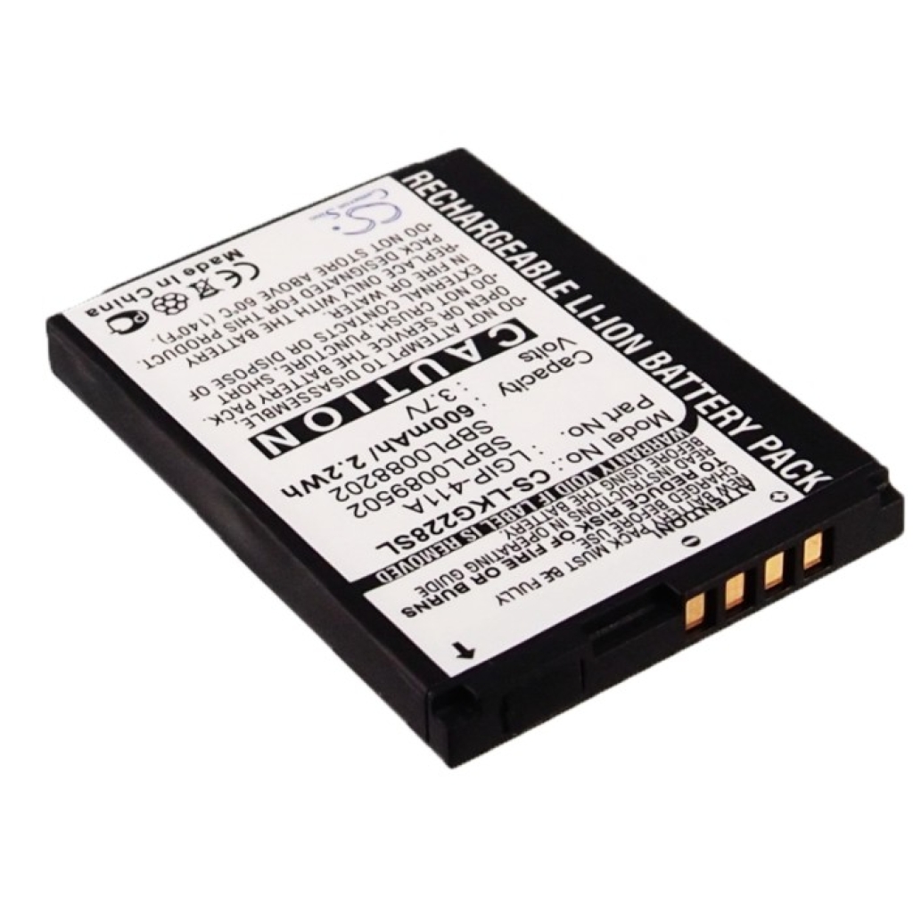 Batterie de téléphone portable LG CS-LKG228SL