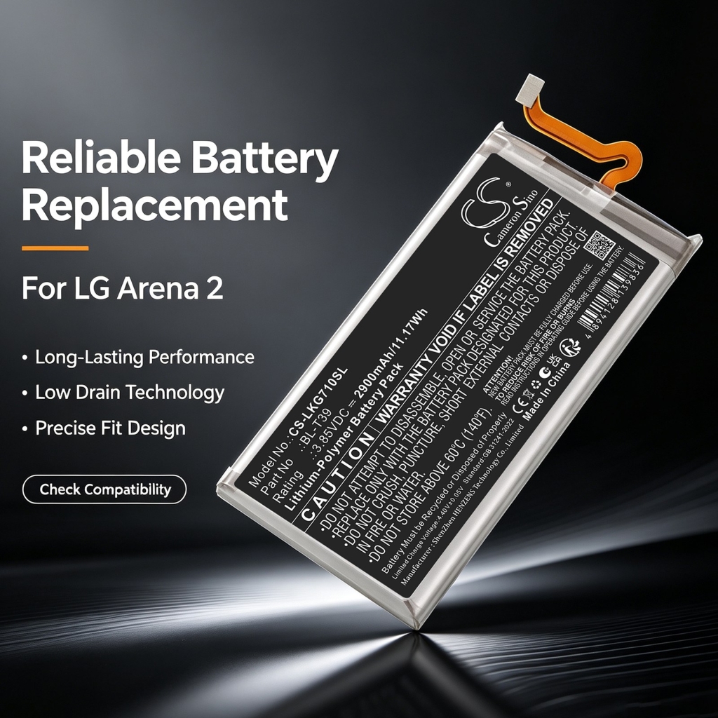 Battery compatible with LG CS-LKG710SL