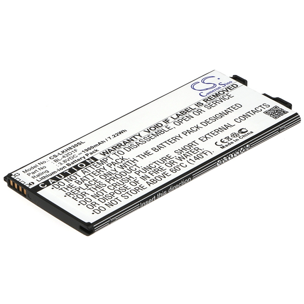 Batterie de téléphone portable LG CS-LKH830SL