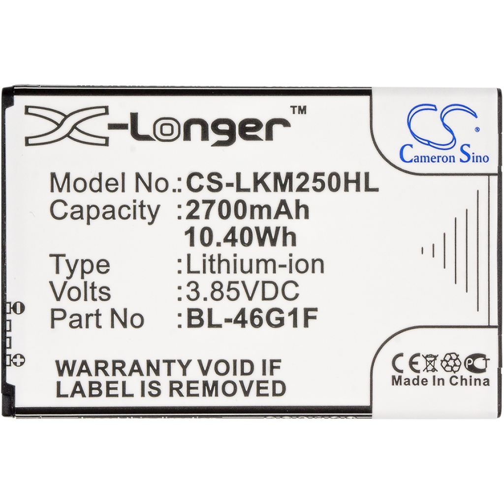 Mobile Phone Battery LG K8V 2017 XLTE