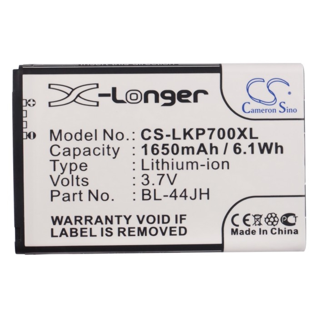 Batterie compatible avec LG BoostMobile Cricket CS-LKP700XL