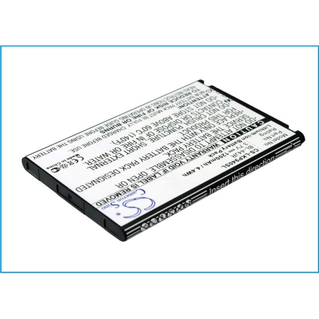 Batterie de téléphone portable LG CS-LKP940SL