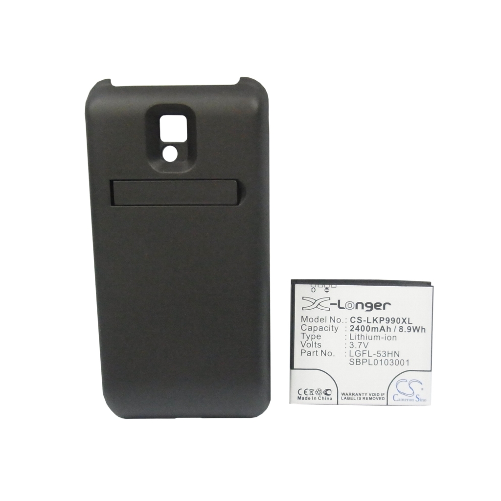 Batterie de téléphone portable LG CS-LKP990XL