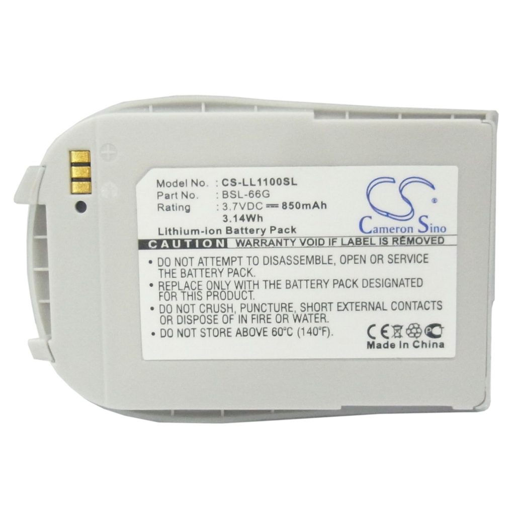 Batterie compatible avec LG CS-LL1100SL