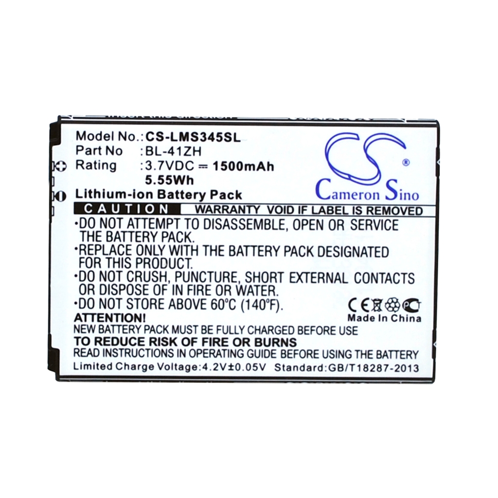 Batteries Remplace BL-41ZH