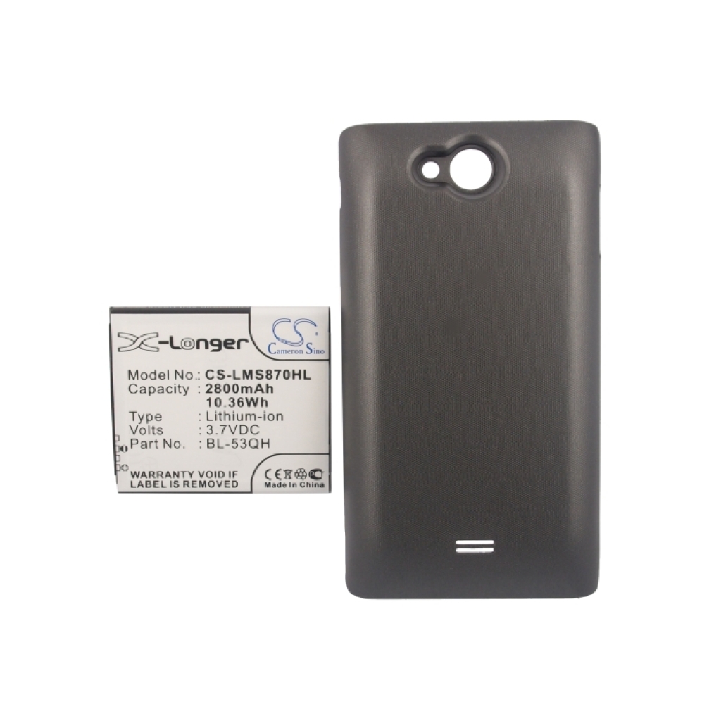 Batterie compatible avec LG Sprint CS-LMS870HL