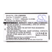 CS-LOM50RK<br />Batteries for   replaces battery 190304-2004