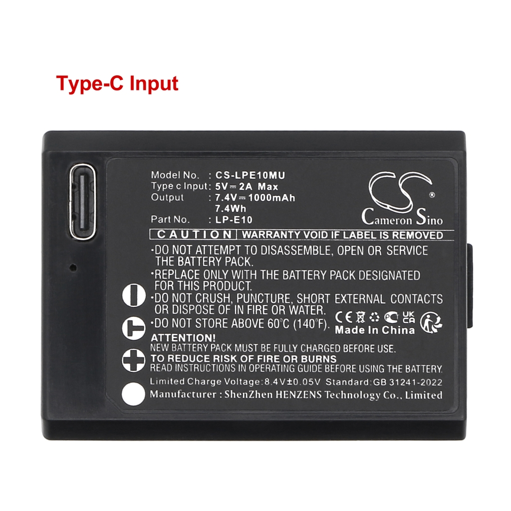 Camera Battery Canon EOS 4000D
