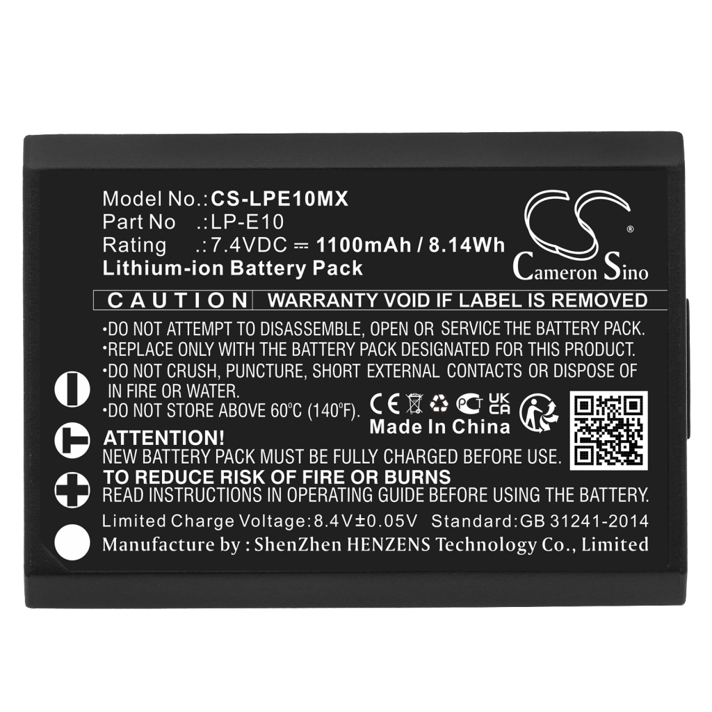 Batterie de l'appareil photo Canon iGuide IMS-5