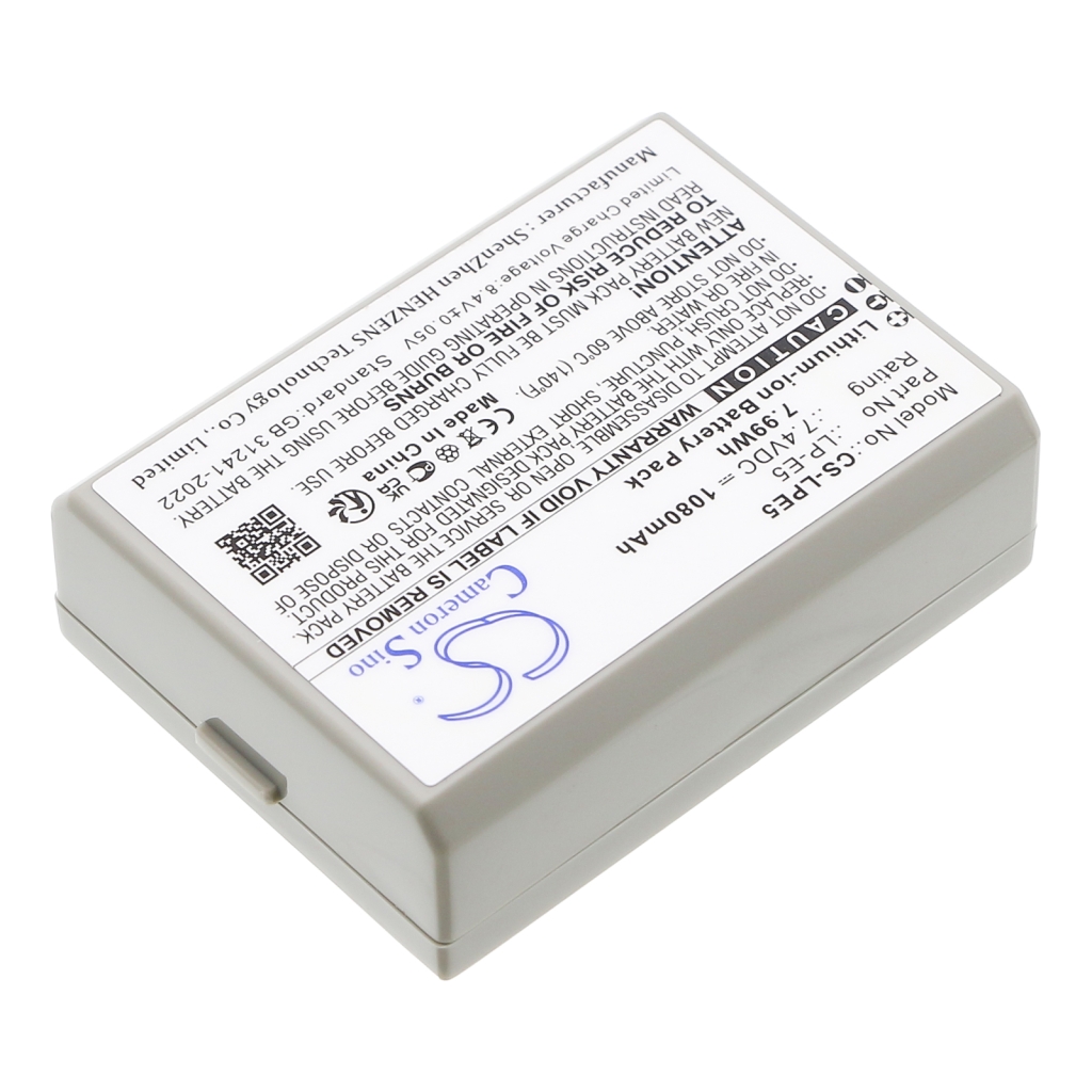 Batterie de l'appareil photo Canon CS-LPE5