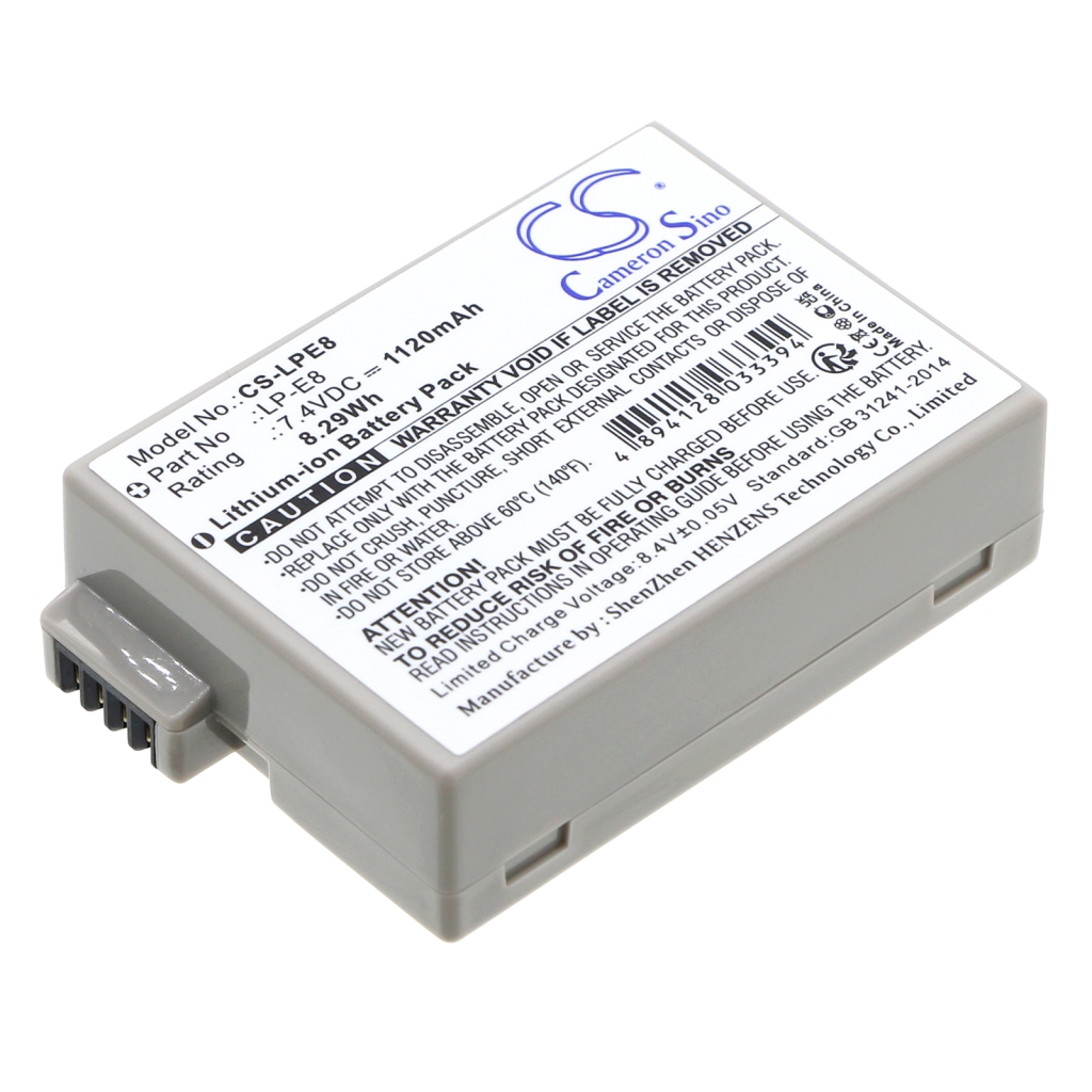 Batterie de l'appareil photo Canon CS-LPE8