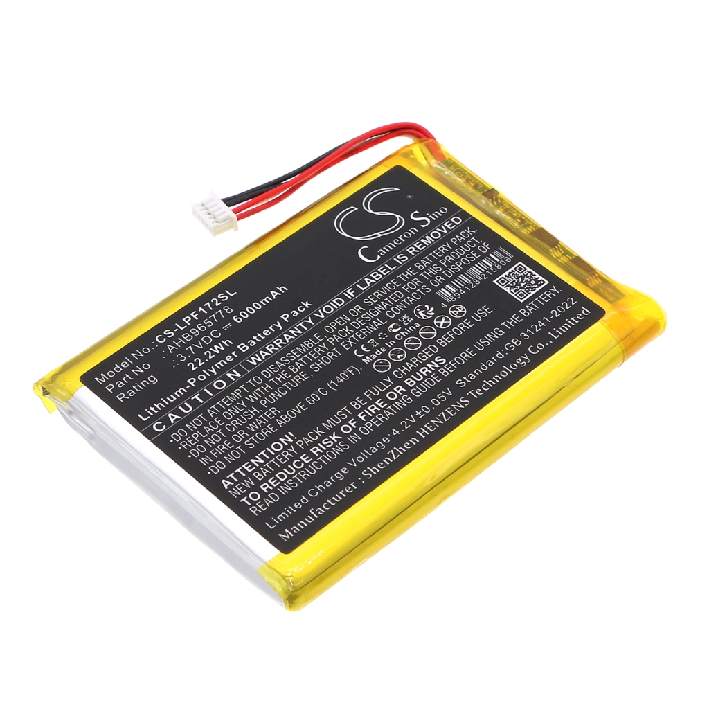 Remplacement de batterie compatible pour Leapfrog AHB965778