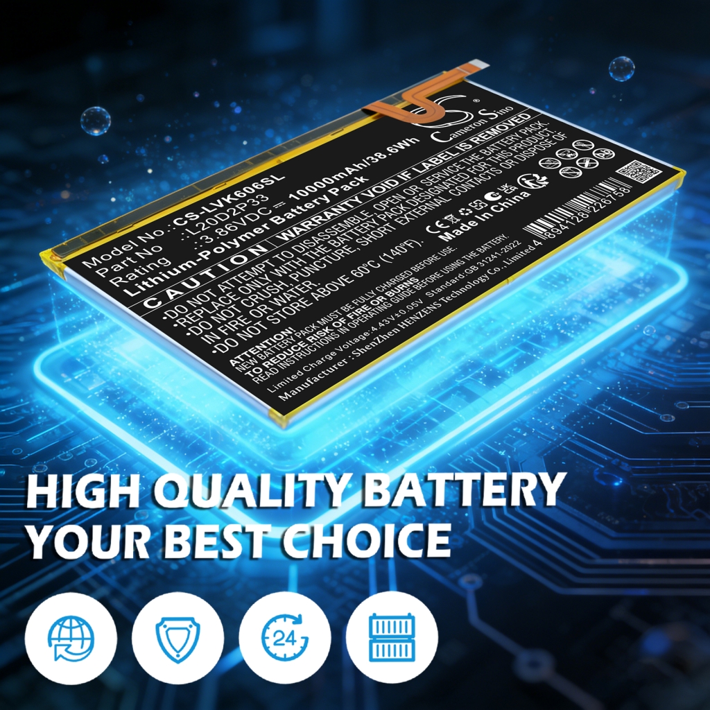 Batterie compatible avec Lenovo CS-LVK606SL
