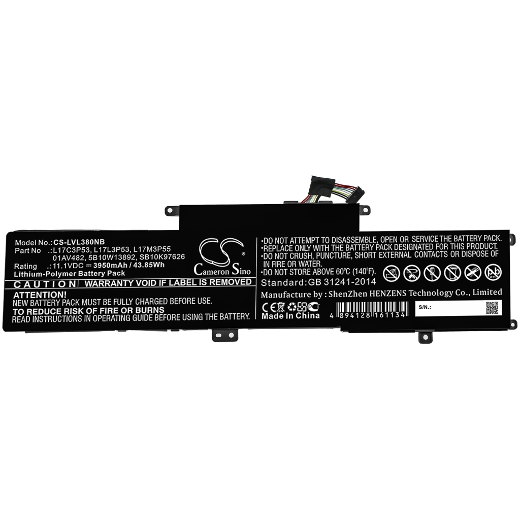 Battery Replaces L17C3P53