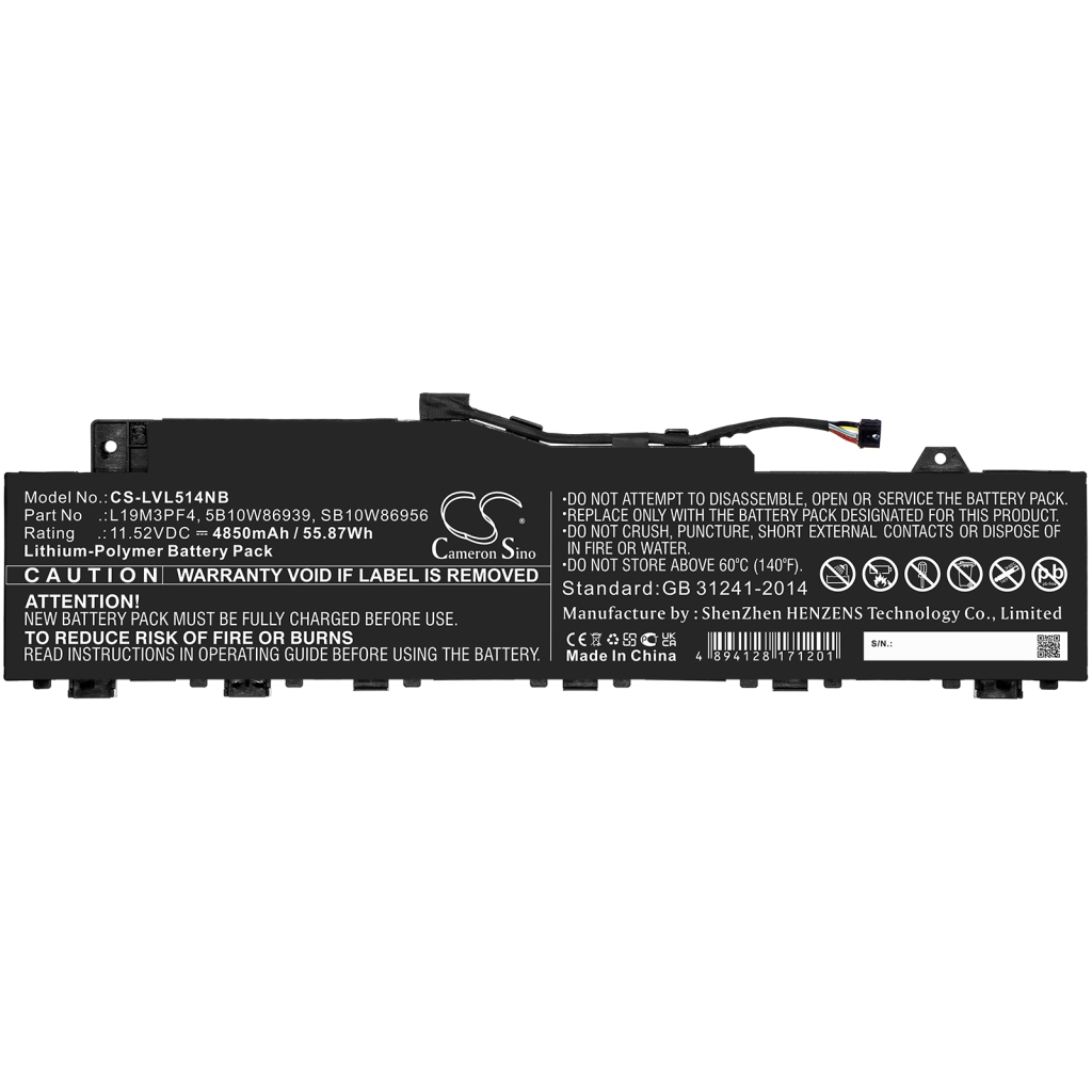 Notebook battery Lenovo IdeaPad 5 82FE004NAU