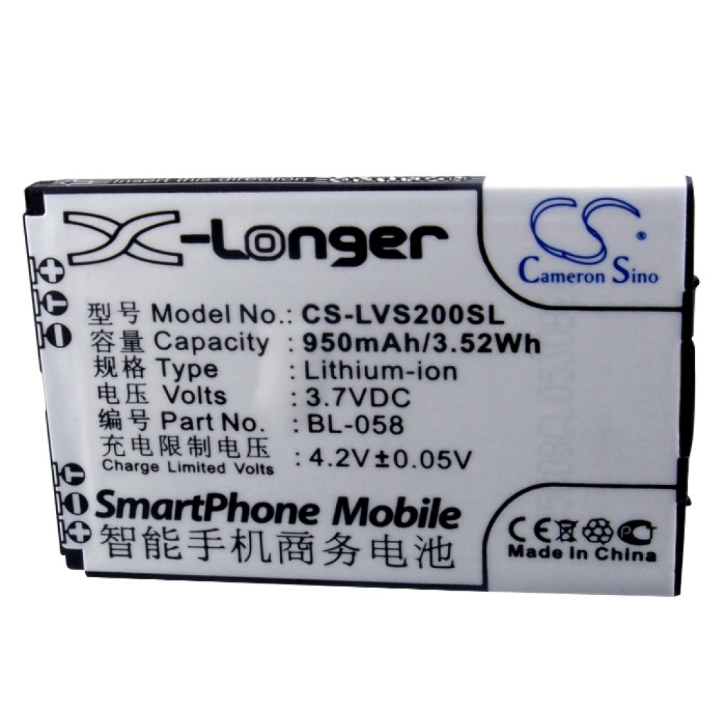 Batterie compatible avec Lenovo CS-LVS200SL
