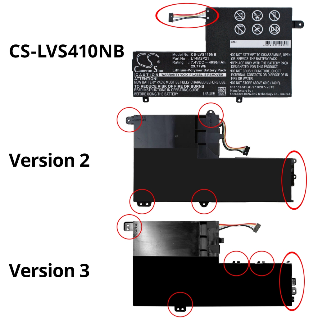 Battery Replaces 5B10M49825