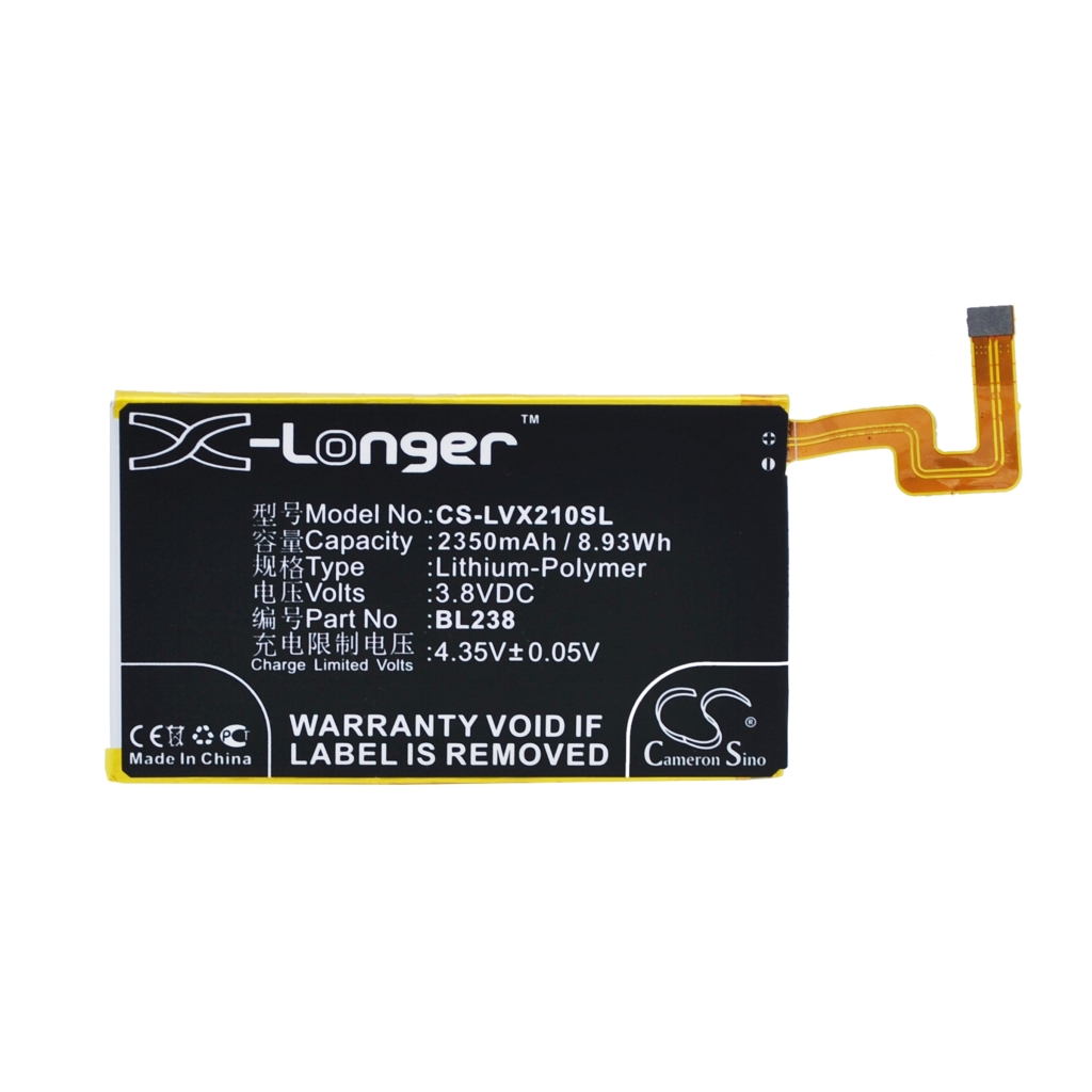 Batterie compatible avec Lenovo CS-LVX210SL