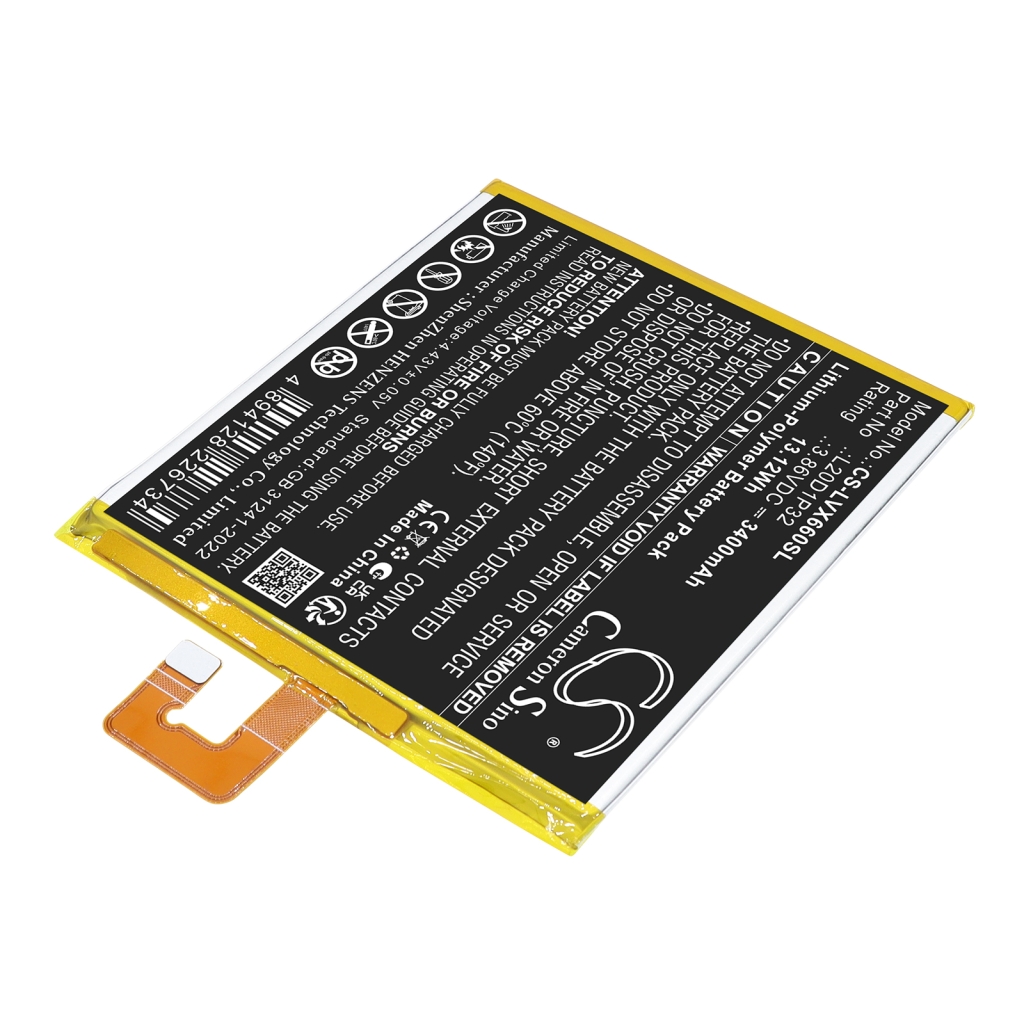 Batterie compatible avec Lenovo CS-LVX660SL