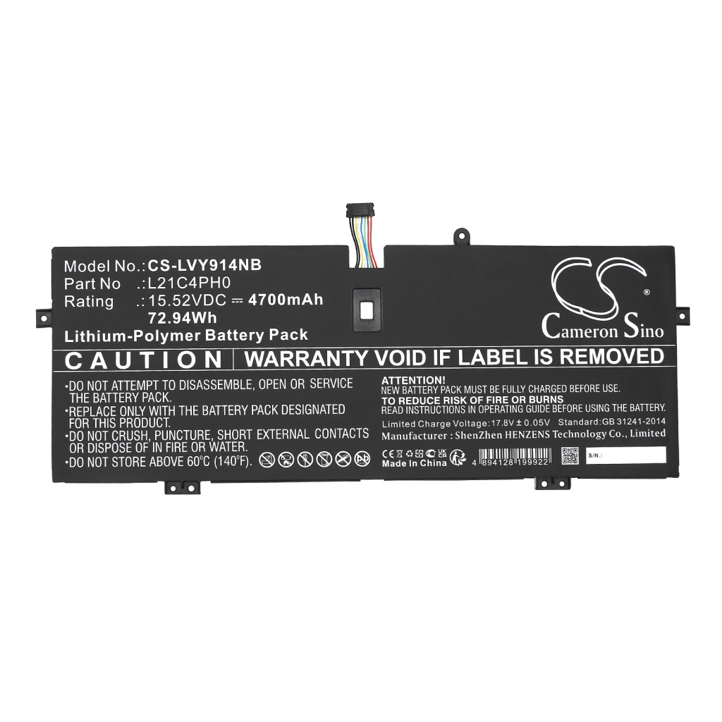 Lenovo Yoga 9 14IAP7 82LU0010TW