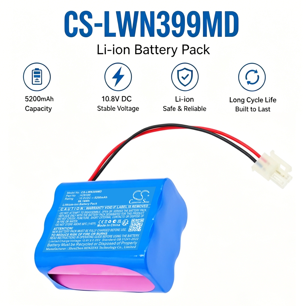 Batterie compatible avec Lowenstein CS-LWN399MD