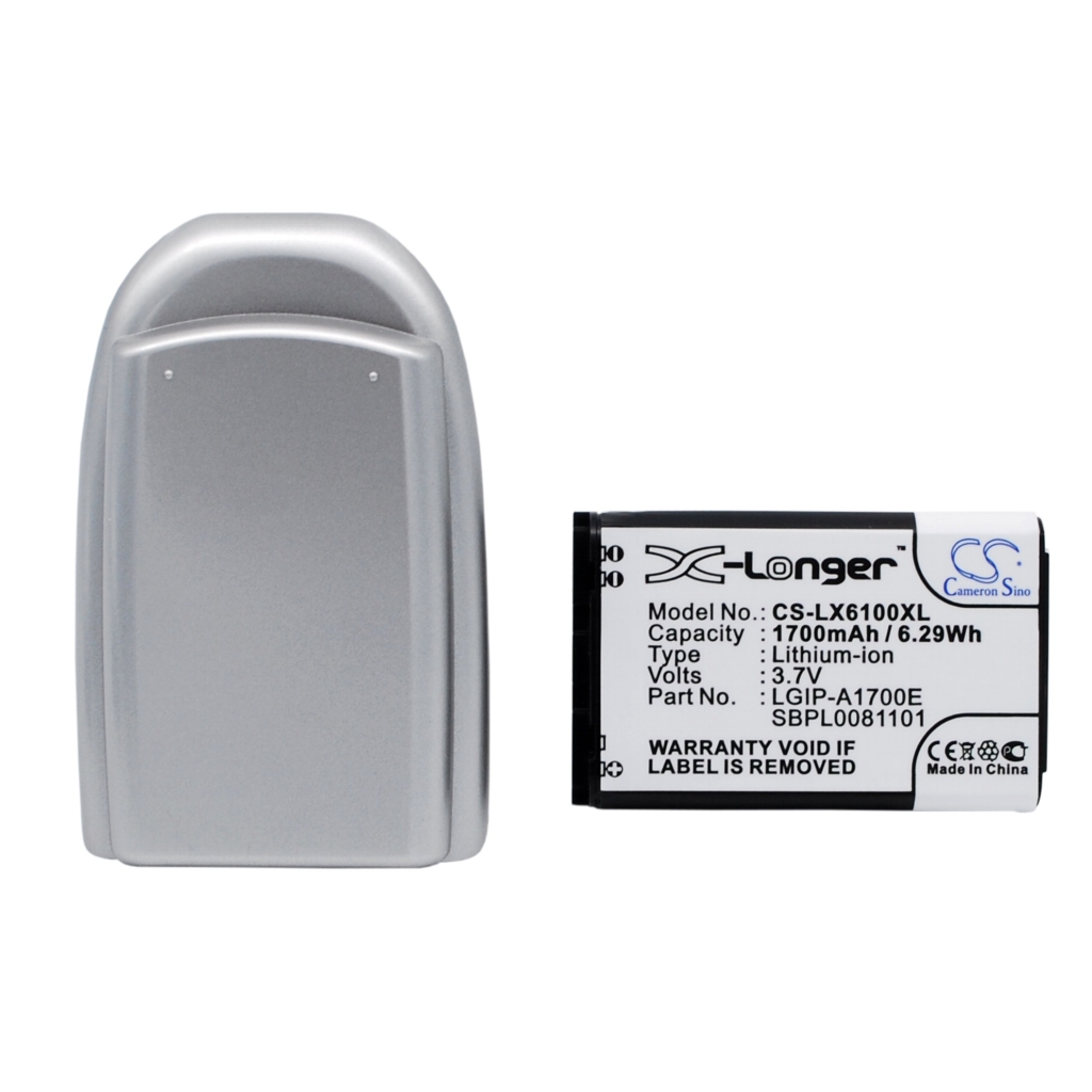 Batterie compatible avec LG CS-LX6100XL