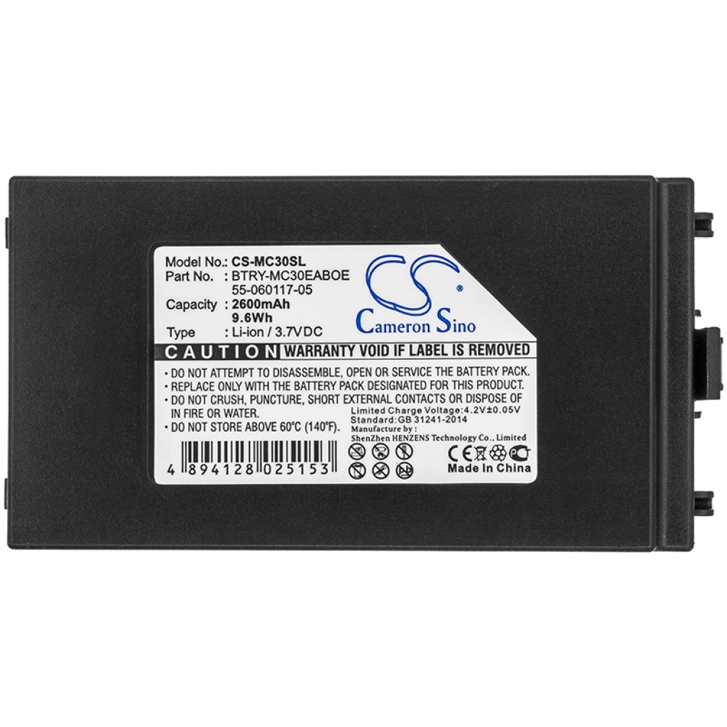 Code à barres, Scanner Batterie du scanner Symbol MC3090R-LC38S00G