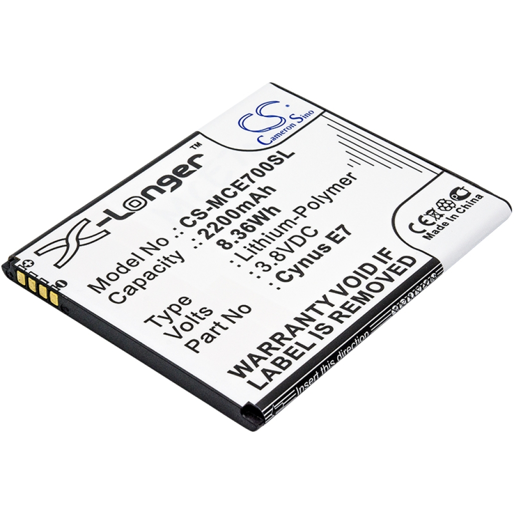 Batterie de téléphone portable Mobistel CS-MCE700SL