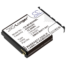 Remplacement de batterie compatible pour M3 Mobile 02-574-0037,SM20-BATT-S41
