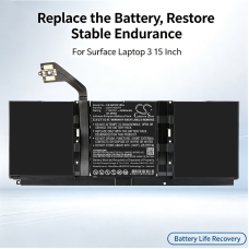 Remplacement de batterie compatible pour Microsoft G3HTA057H
