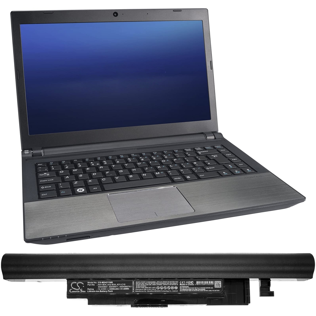 Notebook battery Medion MD99350
