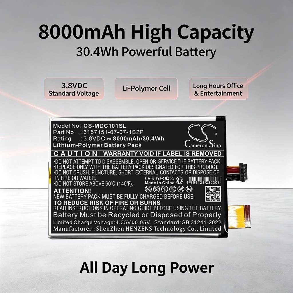 Batteries compatible avec Medion Akoya E2211T CS-MDC101SL