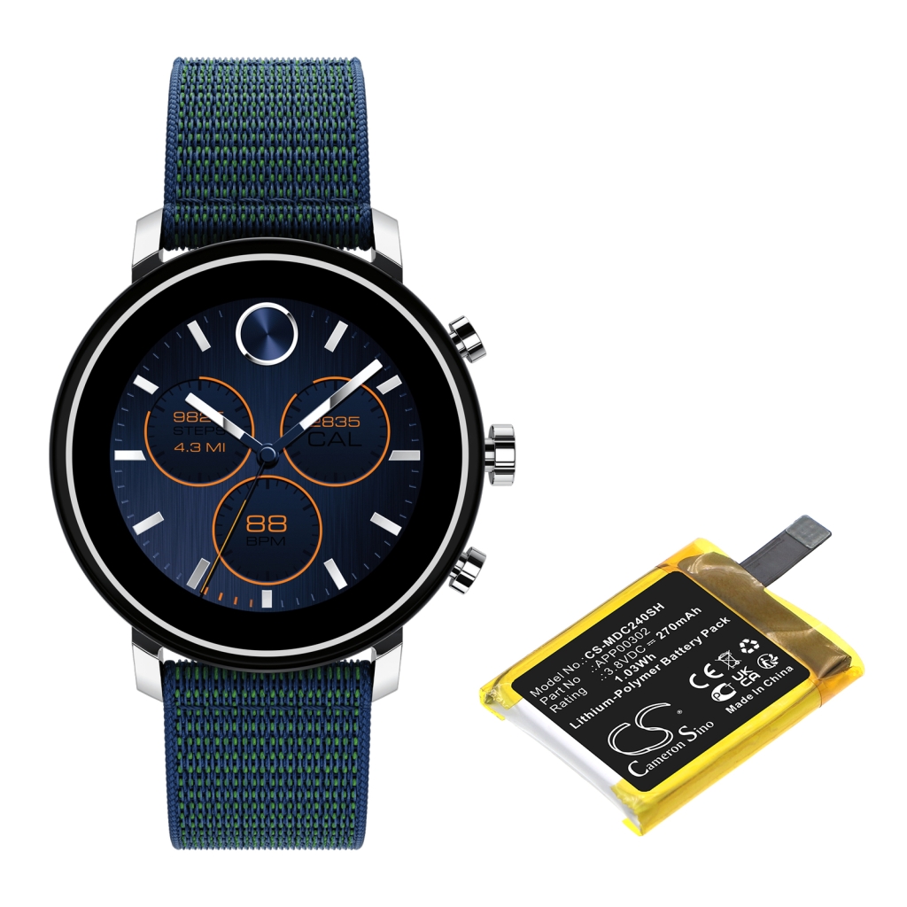 Batterie Smartwatch Movado CS-MDC240SH