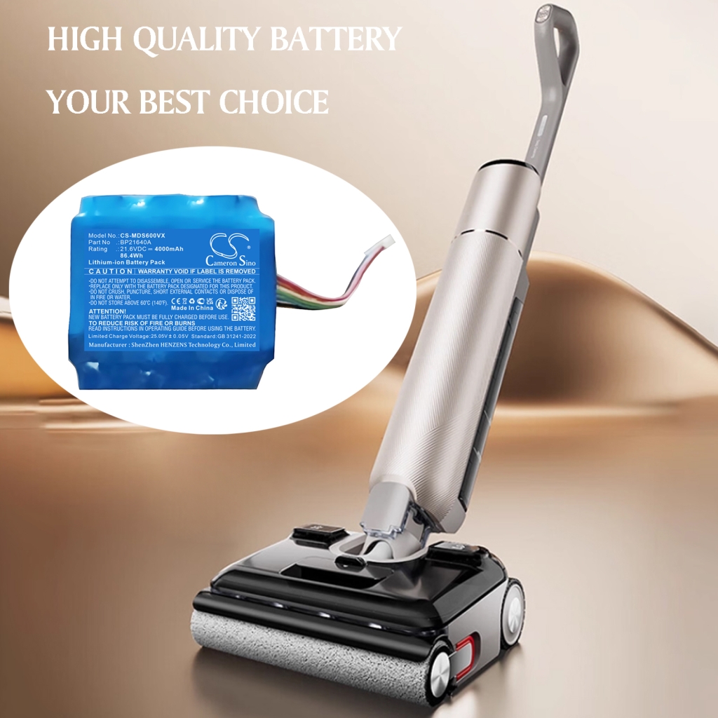 Batterie à vide Midea CS-MDS600VX