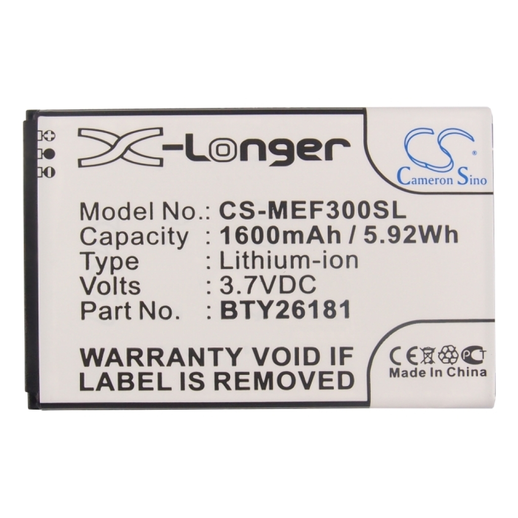 Batterie de téléphone portable Mobistel CS-MEF300SL