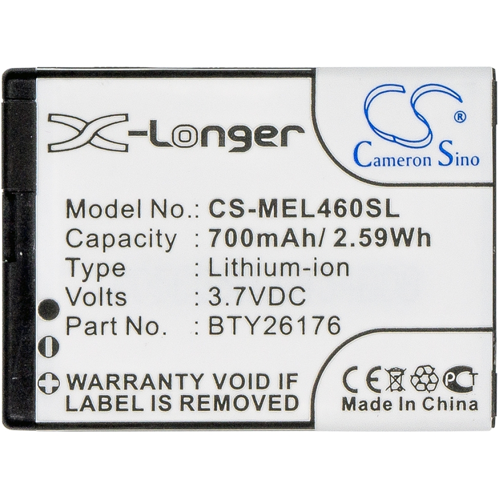 Batterie de téléphone portable Mobistel CS-MEL460SL