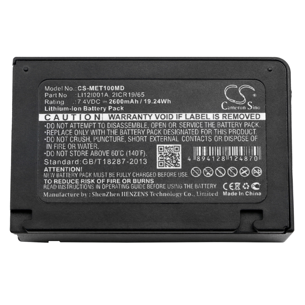 Batterie compatible avec Mindray CS-MET100MD