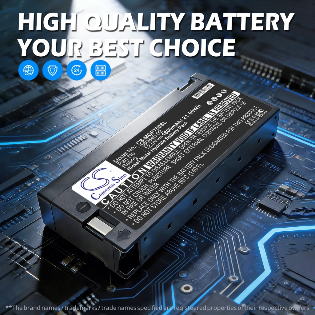 Batterie compatible avec Magellan Trimble CS-MGP750SL