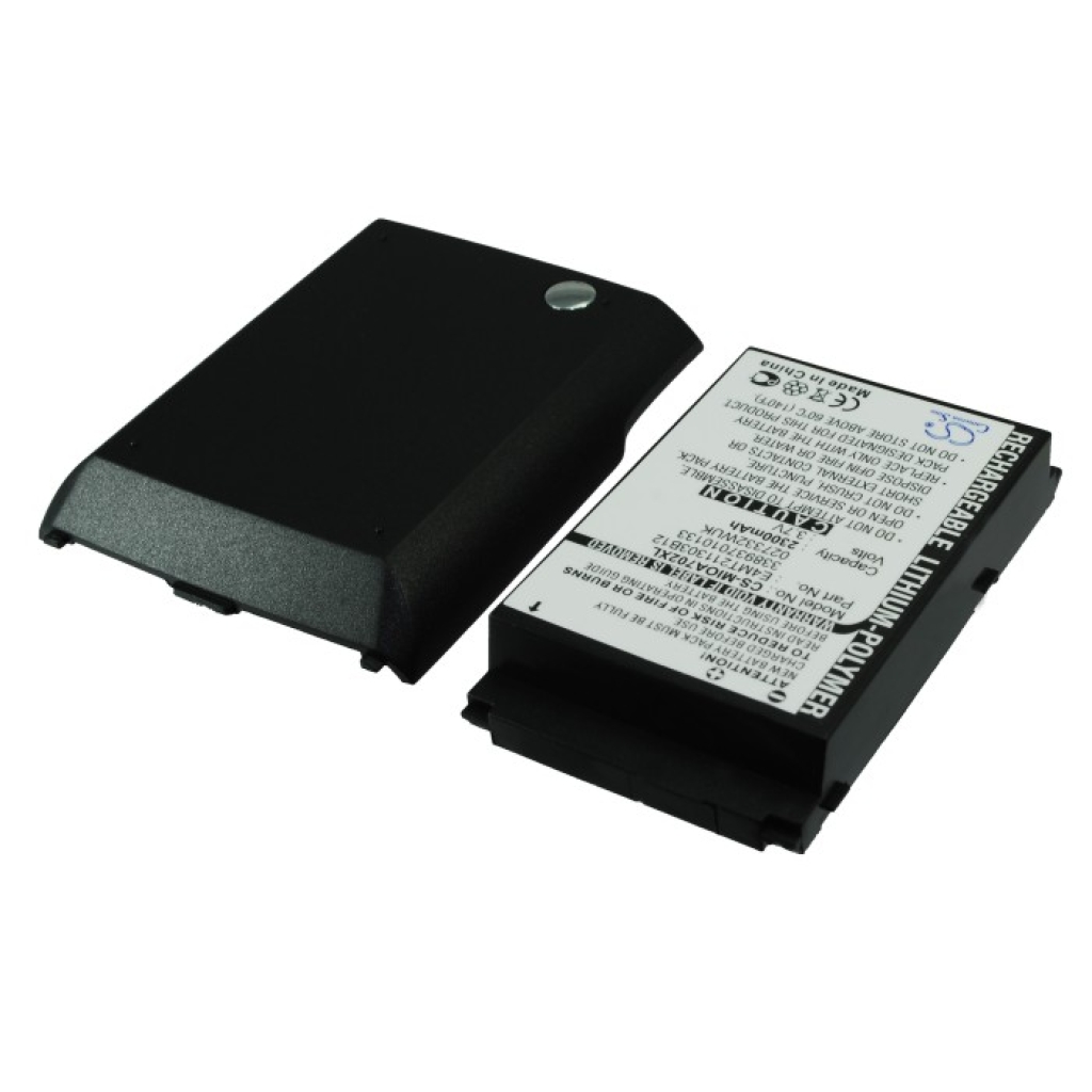 Batterie compatible avec Mitac CS-MIOA702XL