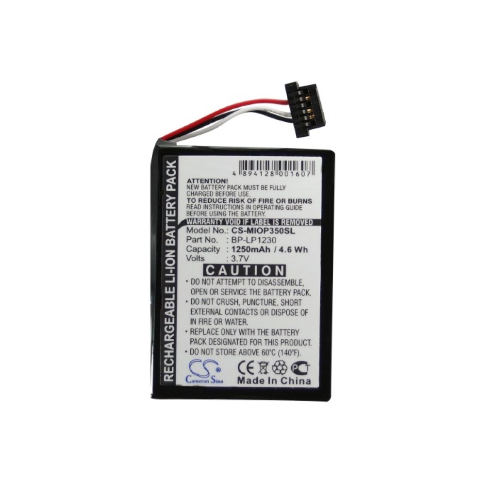 GPS, Batterie de navigation Medion GoPal P4210 (CS-MIOP350SL)