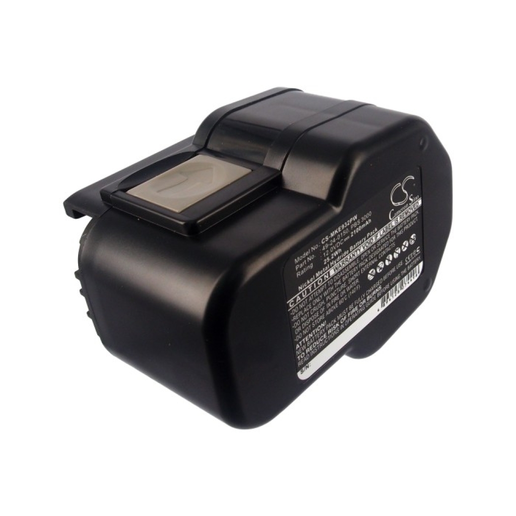 Batteries Remplace Milwaukee 4 932 367 904, 4 932 373 522, 4 932 376 508, 49-24-0150, PBS 3000