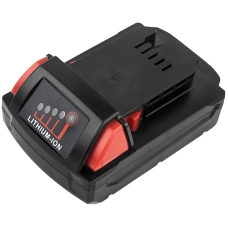 Remplacement de batterie compatible pour Milwaukee 175187,2198323,48-11-1815,48-11-1815N,48-11-1820...