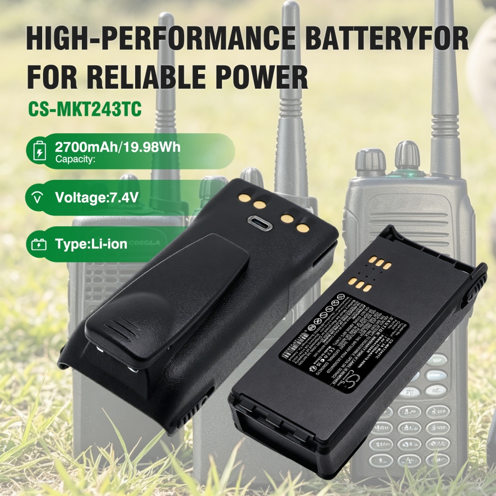 Batterie compatible avec Motorola CS-MKT243TC