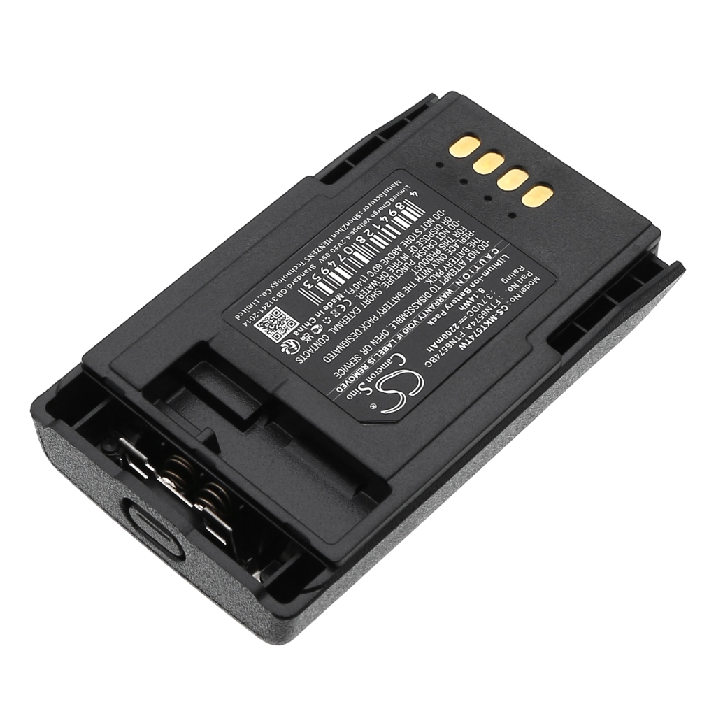 Batterie radio bidirectionnelle Motorola CS-MKT574TW