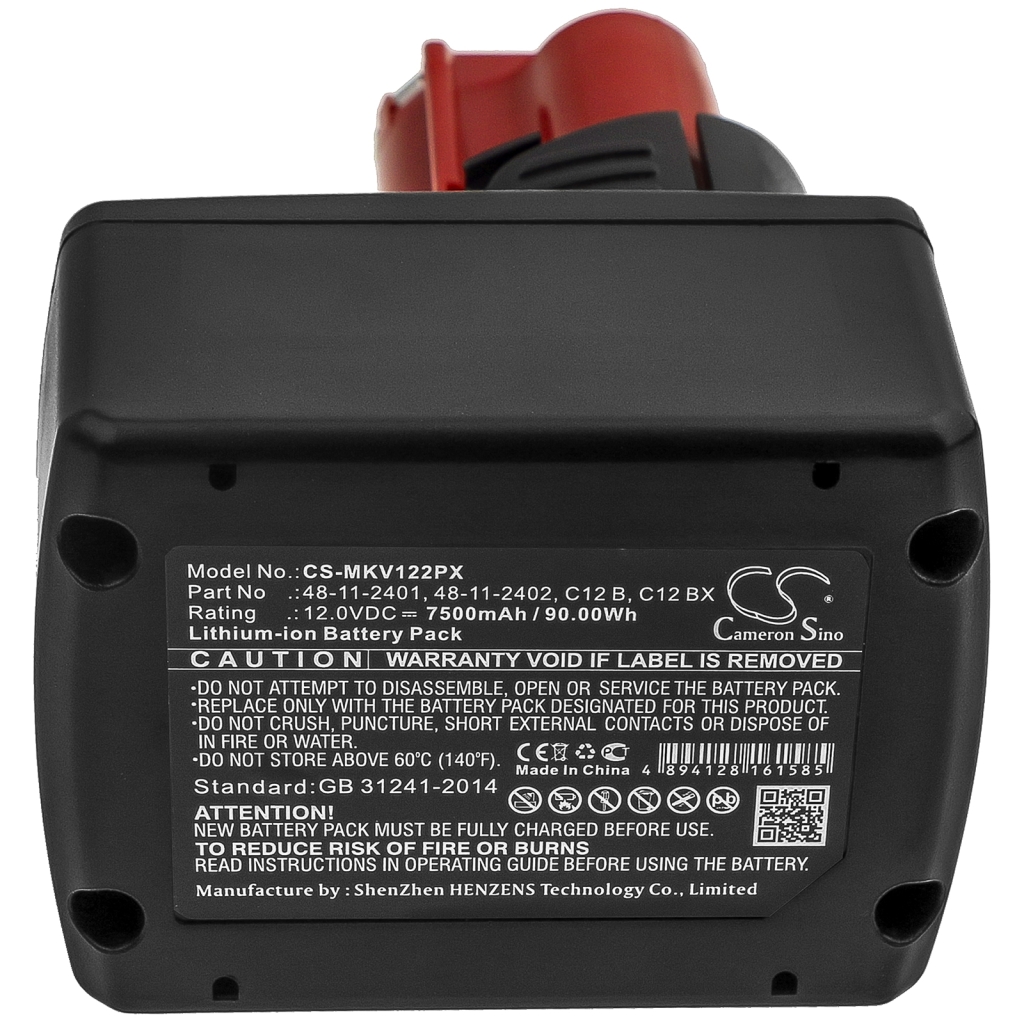 Battery industrial Milwaukee M12 CIW14-202C