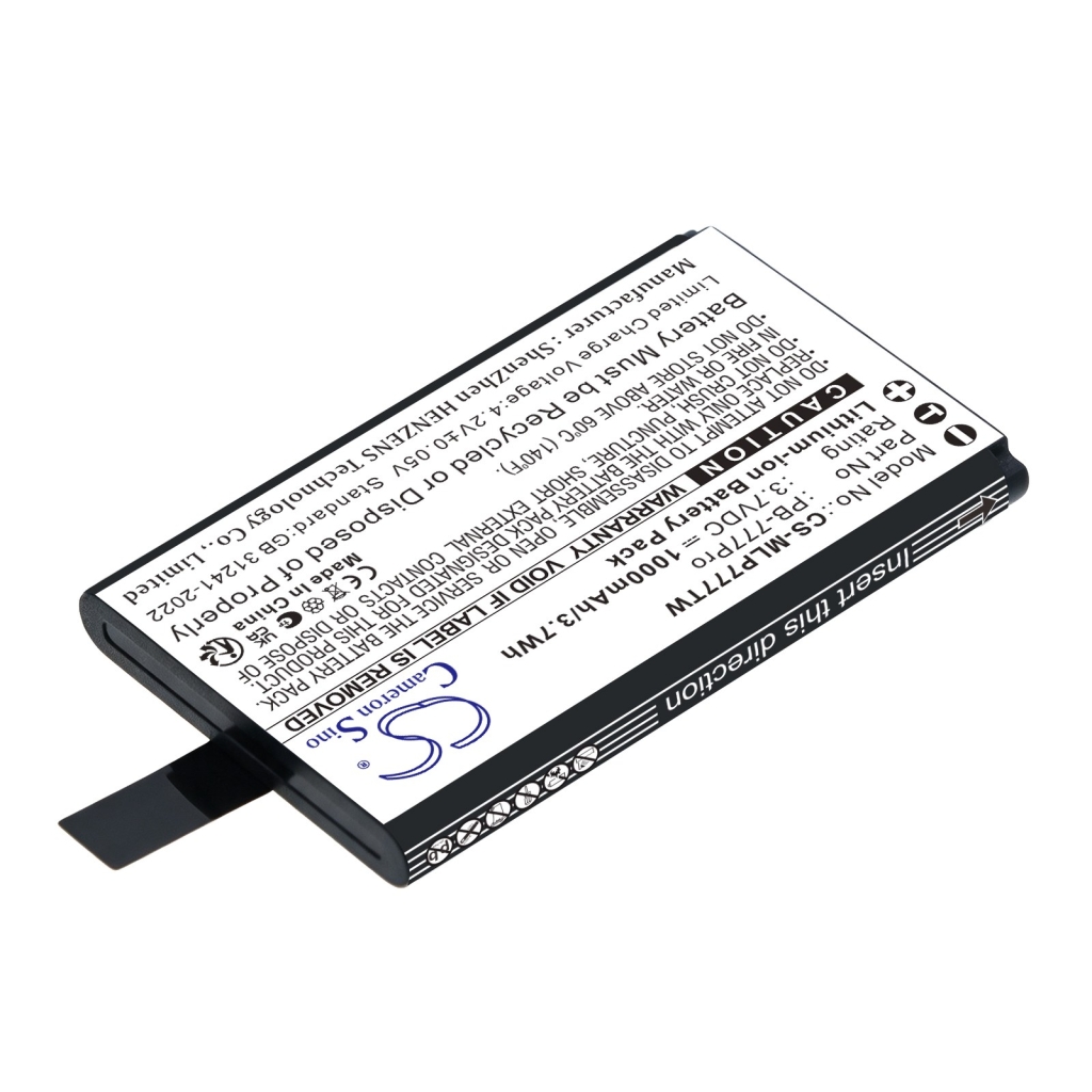 Batteries compatible avec Midland 777 Pro CS-MLP777TW